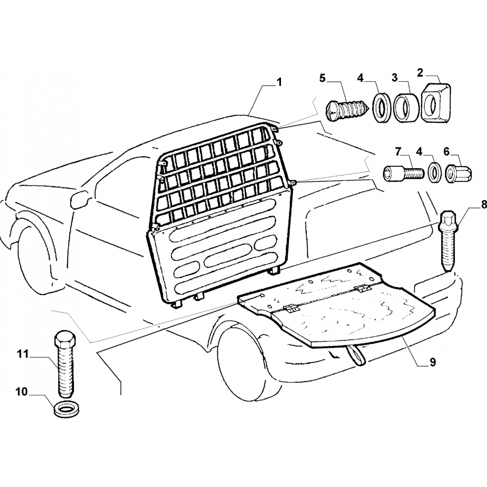 ΒΙΔΑ ΓΛΩΣΣΑΣ ΚΑΠΩ FIAT CINQUECENTO ΒΙΔΑ ΓΛΩΣΣΑΣ ΚΑΠΩ FIAT CINQUECENTO