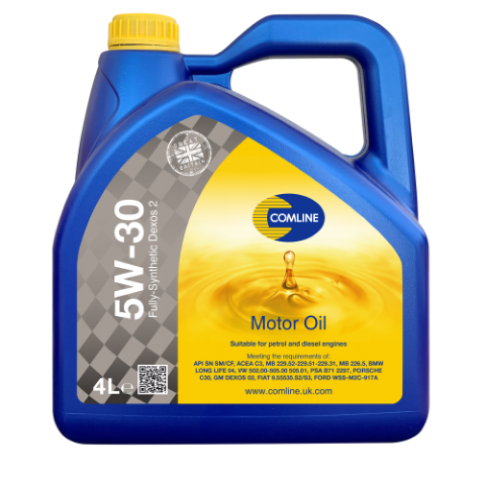 ΛΑΔΙ 5W30 (4L) COMLINE FULLY SYNTHETIC DEXOS 2 A3/B4  ΛΑΔΙ 5W30 (4L) COMLINE FULLY SYNTHETIC DEXOS 2 A3/B4