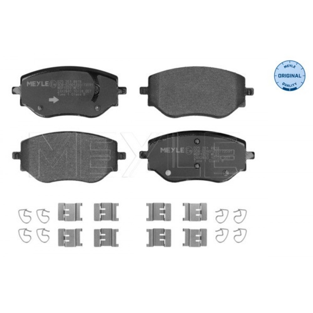 ΤΑΚΑΚΙΑ ΕΜΠΡΟΣΘΙΑ DACIA LOGAN 21-,21-/NISSAN MICRA 16-/RENAULT CLIO 19-/MITSUBISHI COLT 23- (0252618818)(MEYLE)(410608885R)