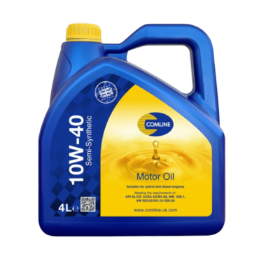 ΛΑΔΙ 10W40 (4L) COMLINE SEMI-SYNTHETIC ACEA A3/B4, A3/B4- API SL, SJ, CF- MB 229.1-VW 500.00, 501.01, 505.00 (CO10W404)