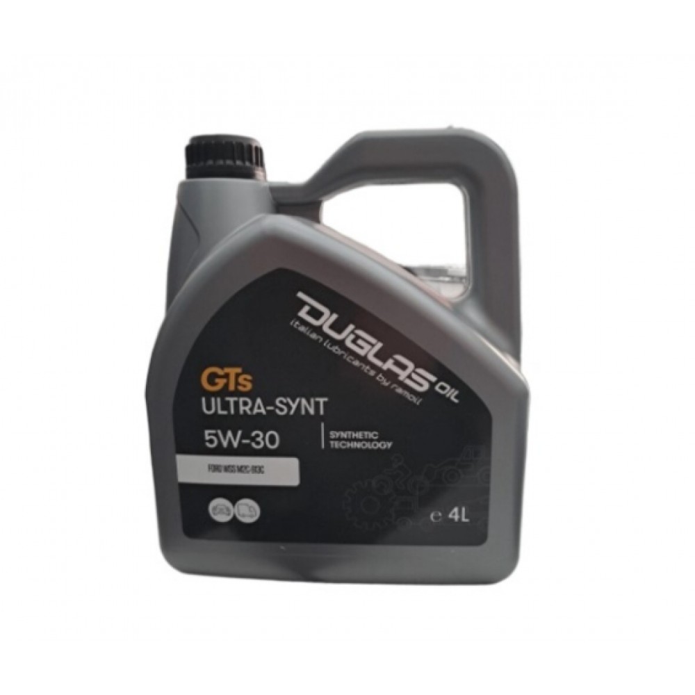 ΛΑΔΙ 5W30 (4L) DUGLAS GTs ULTRA-SYNT API SM, CF-ACEA A5/B5- FORD WSS M2C-913C-WSS M2C-913D-FIAT 9.55535-G1, 9.55535-N1