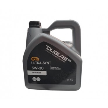 ΛΑΔΙ 5W30 (4L) DUGLAS GTs ULTRA-SYNT API SM, CF-ACEA A5/B5- FORD WSS M2C-913C-WSS M2C-913D-FIAT 9.55535-G1, 9.55535-N1