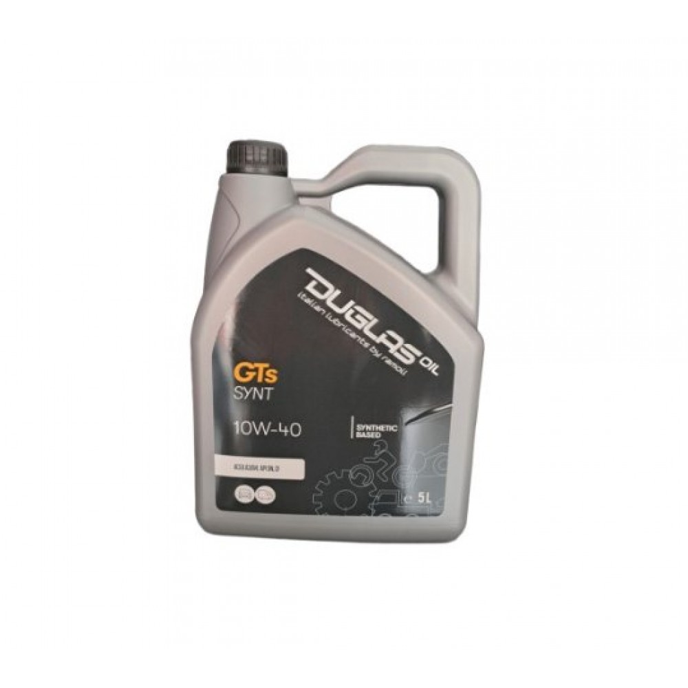 ΛΑΔΙ 10W40 (5L) DUGLAS GTs SYNT API SN, CF ACEA A3/B4 MB 229.1, 229.3 VW 505.00, 502.00 RENAULT RN0700, RN0710 ΛΑΔΙ 10W40 (5L) DUGLAS GTs SYNT API SN, CF ACEA A3/B4 MB 229.1, 229.3 VW 505.00, 502.00 RENAULT RN0700, RN0710