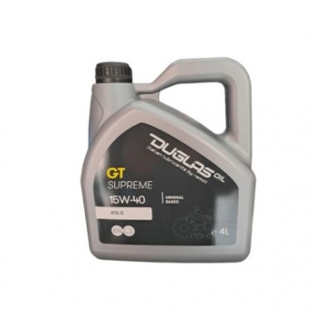 ΛΑΔΙ 15W40 (4L) DUGLAS GT SUPREME API SM, CF, CF-4 ACEA A3/B4; MB 229.1 VW 505.00, 502.00