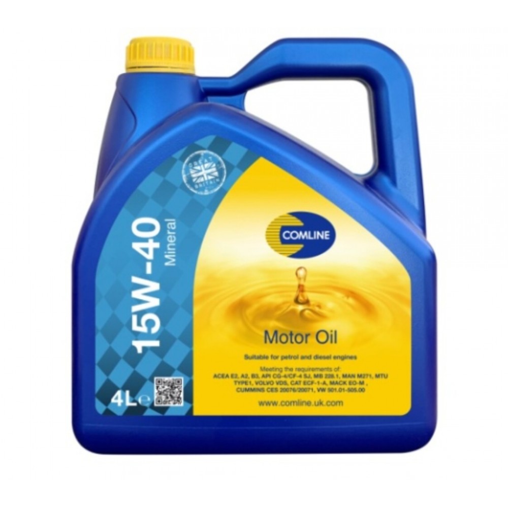 ΛΑΔΙ MINERAL 15W40 4Lt.  GASOLINE/DIESEL A3/B3/E2 SJ/CG-4