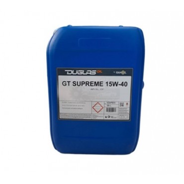 ΛΑΔΙ 15W40 (20L) DUGLAS GT SUPREME API SM, CF, CF-4; ACEA A3/B4; MB 229.1; VW 505.00, 502.00