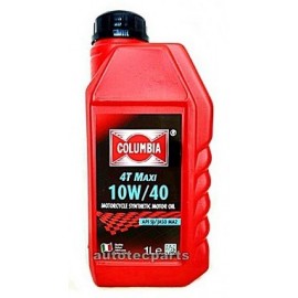 ΛΑΔΙ 10W40 4T MOTO (1L) COLUMBIA OIL SYNTHETIC SJ MA (10W404T) ΛΑΔΙ 10W40 4T MOTO (1L) COLUMBIA OIL SYNTHETIC SJ MA (10W404T)