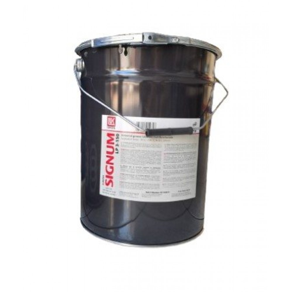 ΓΡΑΣΟ LUKOIL SIGNUM LP3-150 (18KG)(DIN 51502)(ΚΙΤΡΙΝΟ)-30 ° C to + 130 ° C