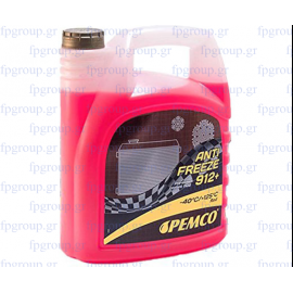 ANTIFREEZE PEMCO 912+(-40) G12 KOKKINO 4X5LT ANTIFREEZE PEMCO 912+(-40) G12 KOKKINO 4X5LT