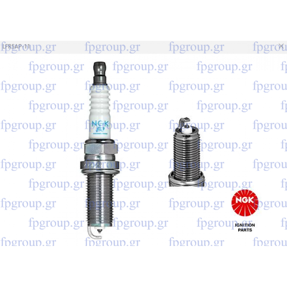 ΜΠΟΥΖΙ NGK KIA OPTIMA (JF) 15-/NISSAN MICRA (K12) 02-11,NOTE (E11,NE11) 05-13 (LFR5AP11)(22401-8H314 / 5 / 6)(22401-8H315)