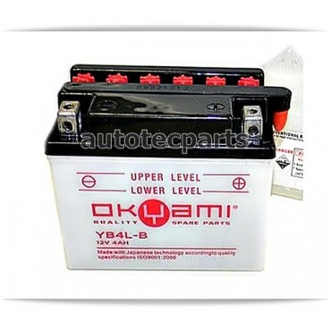 ΜΠΑΤΑΡΙΑ 12V4AH MOTO YB4L-B OKYAYAMI