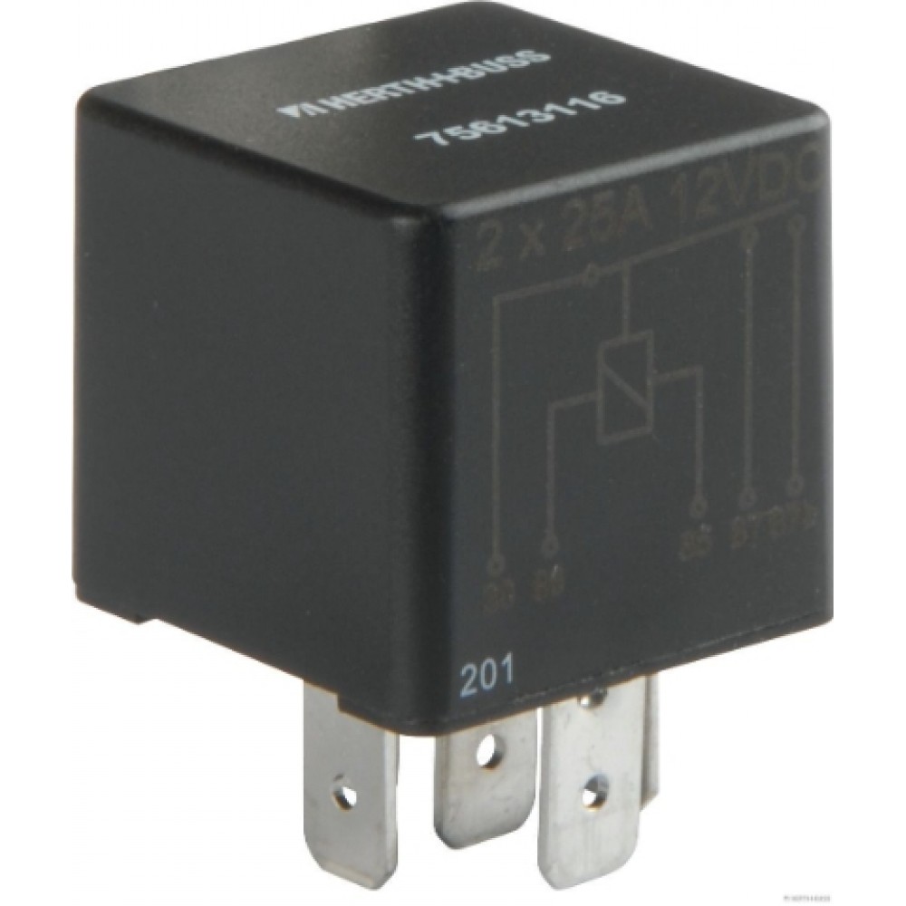 ΡΕΛΕ 5ΦΥΣ 12V 2x20Α (BOSCH: 0332015001) GEBE Germany (991691)