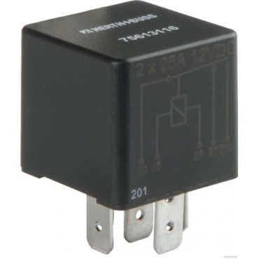 ΡΕΛΕ 5ΦΥΣ 12V 2x20Α (BOSCH: 0332015001) GEBE Germany (991691)